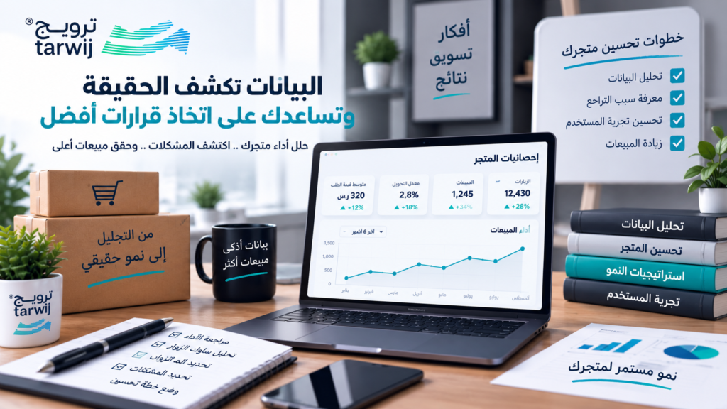 تحليل بيانات المتجر الإلكتروني لاكتشاف أسباب انخفاض المبيعات
