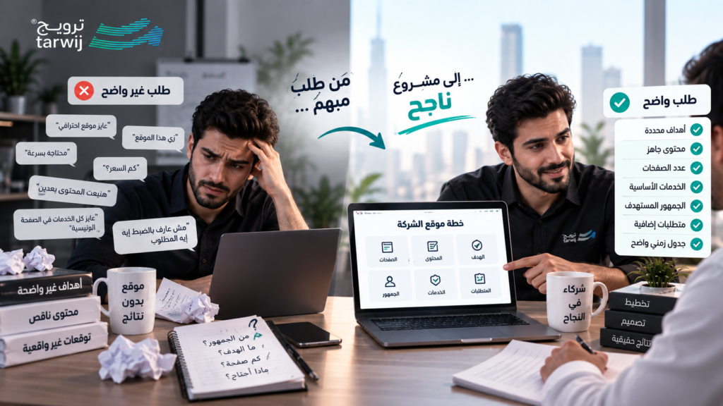 أخطاء تصميم مواقع الشركات عند تقليد مواقع المنافسين