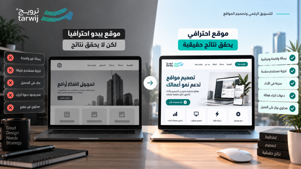 أخطاء تصميم المواقع التي تؤثر على تجربة المستخدم وتحويل الزوار
