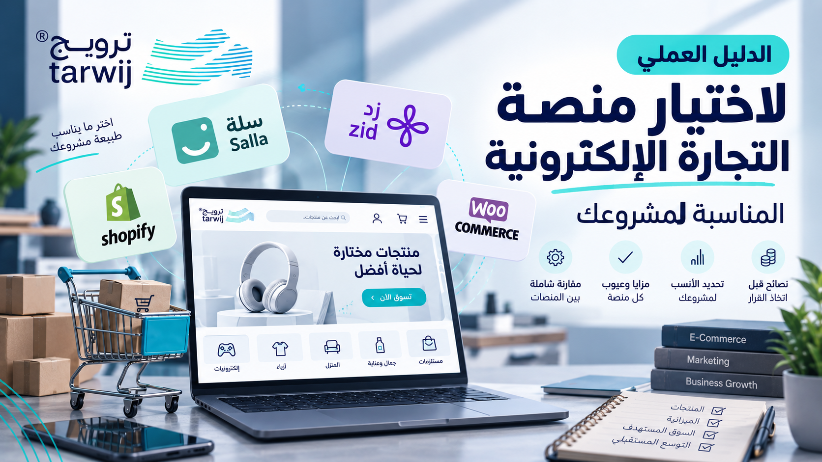 منصات التجارة الإلكترونية