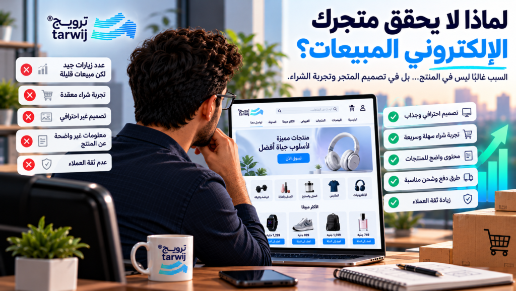 أنواع المتاجر الإلكترونية والفرق بين المتجر البسيط والمتجر متعدد المنتجات والمتجر المخصص